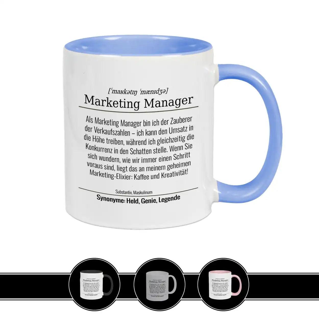 Tasse für Marketing Manager - Druckerino