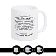 Tasse für Marketingmanager - Druckerino