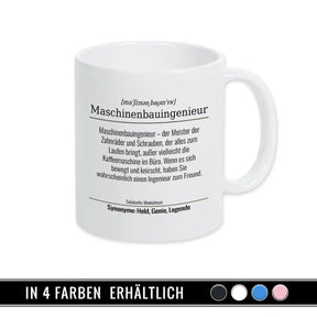 Tasse für Maschinenbauingenieur - Druckerino