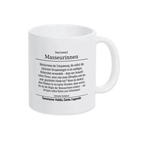 Tasse für Masseurin - Druckerino