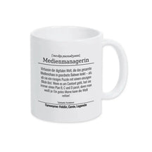 Tasse für Medienmanagerin - Druckerino