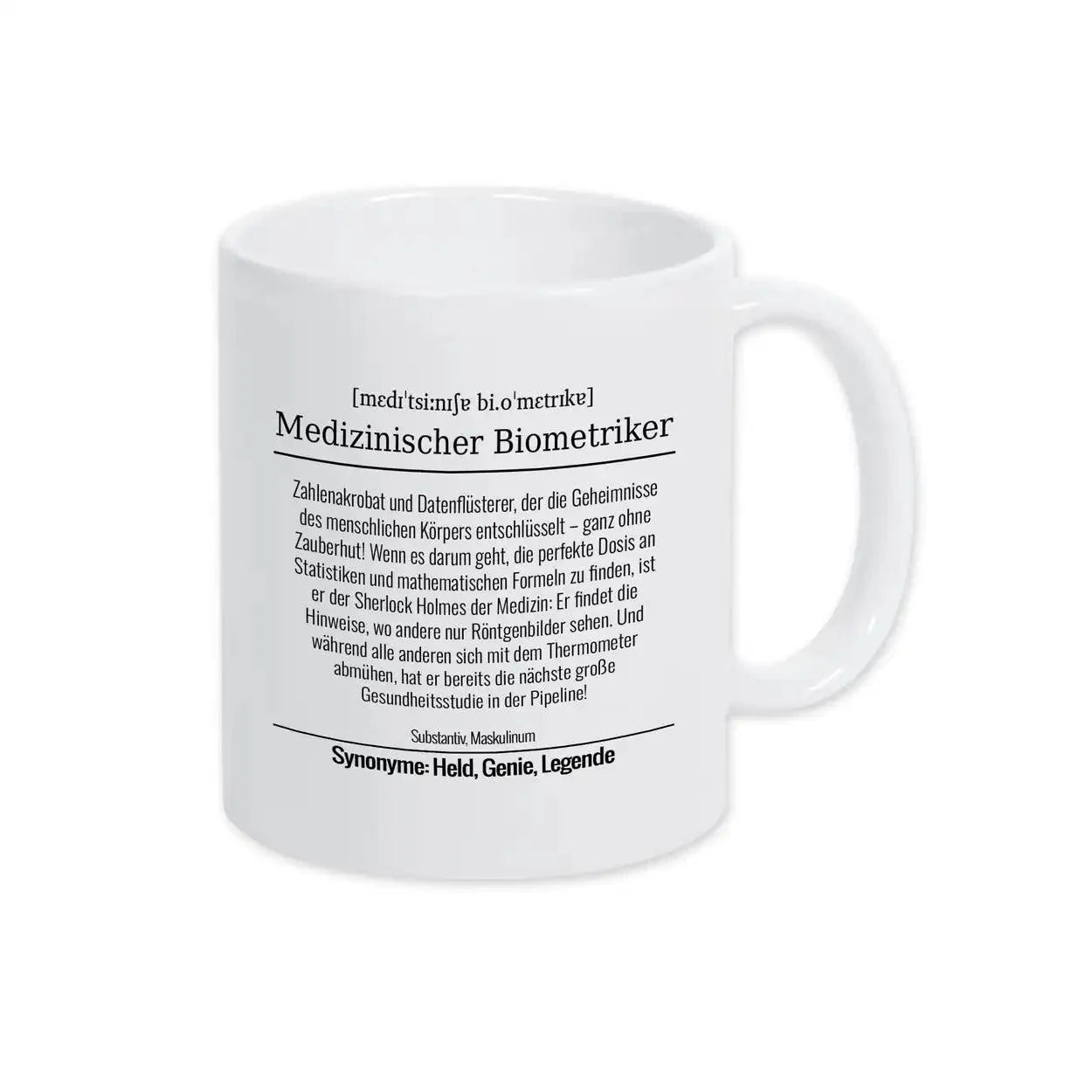 Tasse für Medizinischer Biometriker - Druckerino