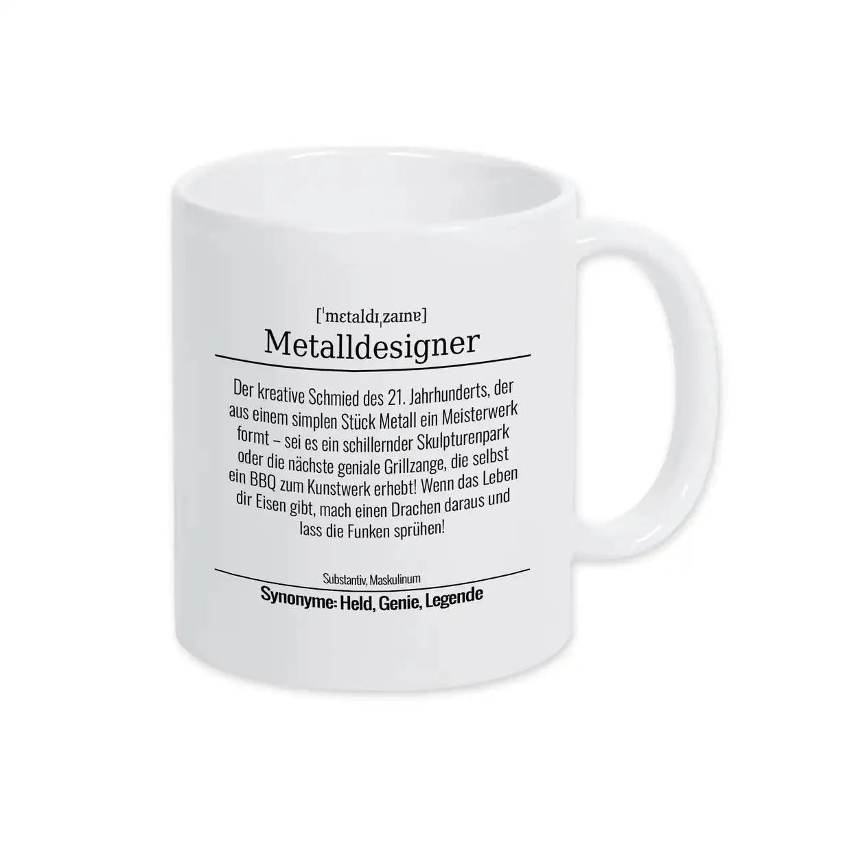 Tasse für Metalldesigner - Druckerino