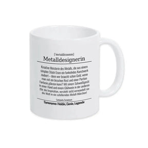 Tasse für Metalldesignerin - Druckerino