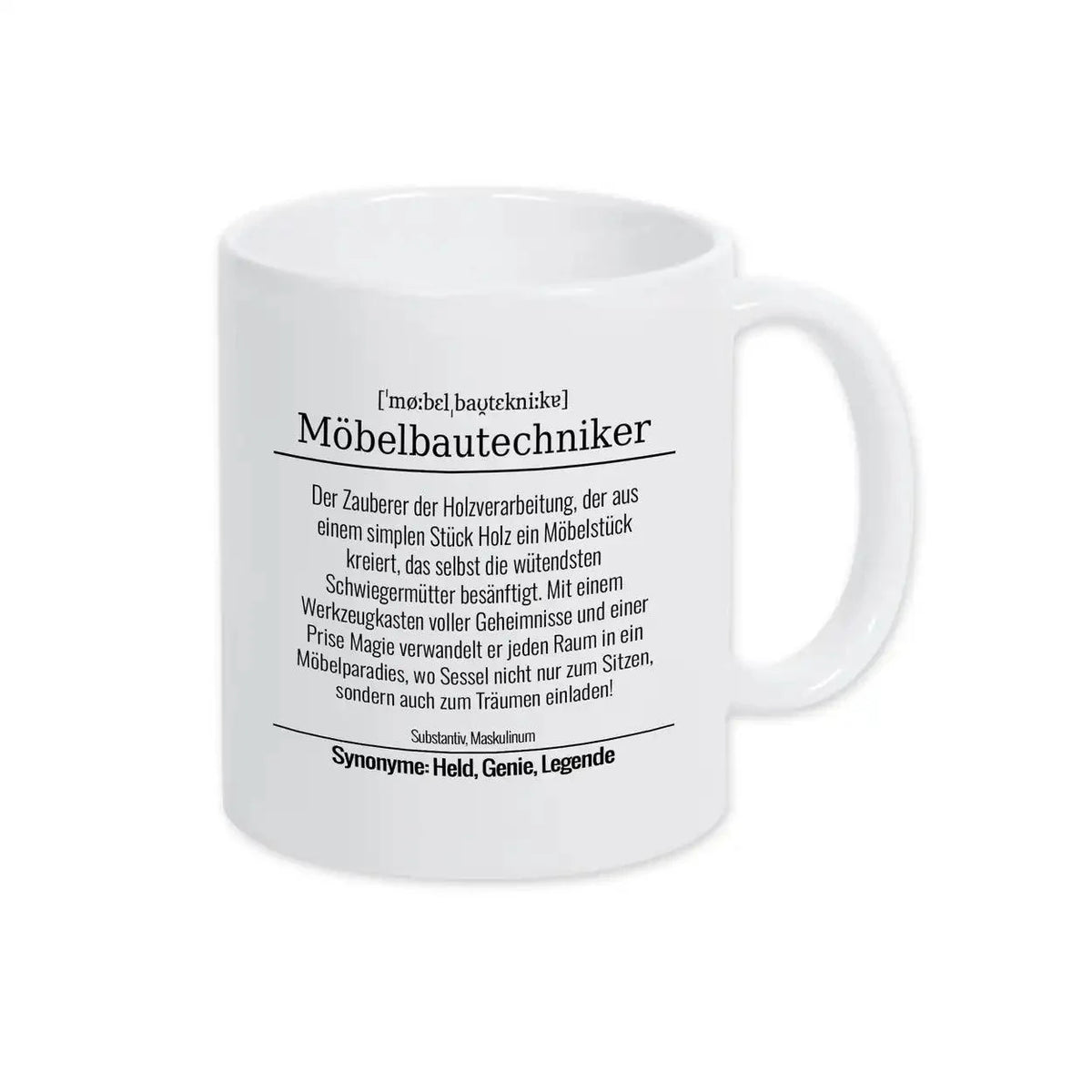 Tasse für Möbelbautechniker - Druckerino