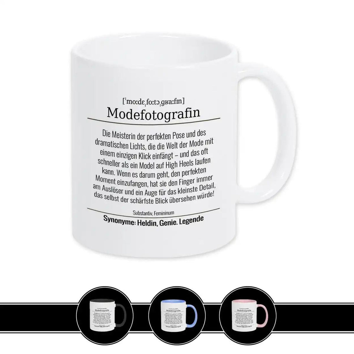 Tasse für Modefotografin - Druckerino