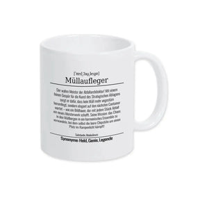 Tasse für Müllaufleger - Druckerino