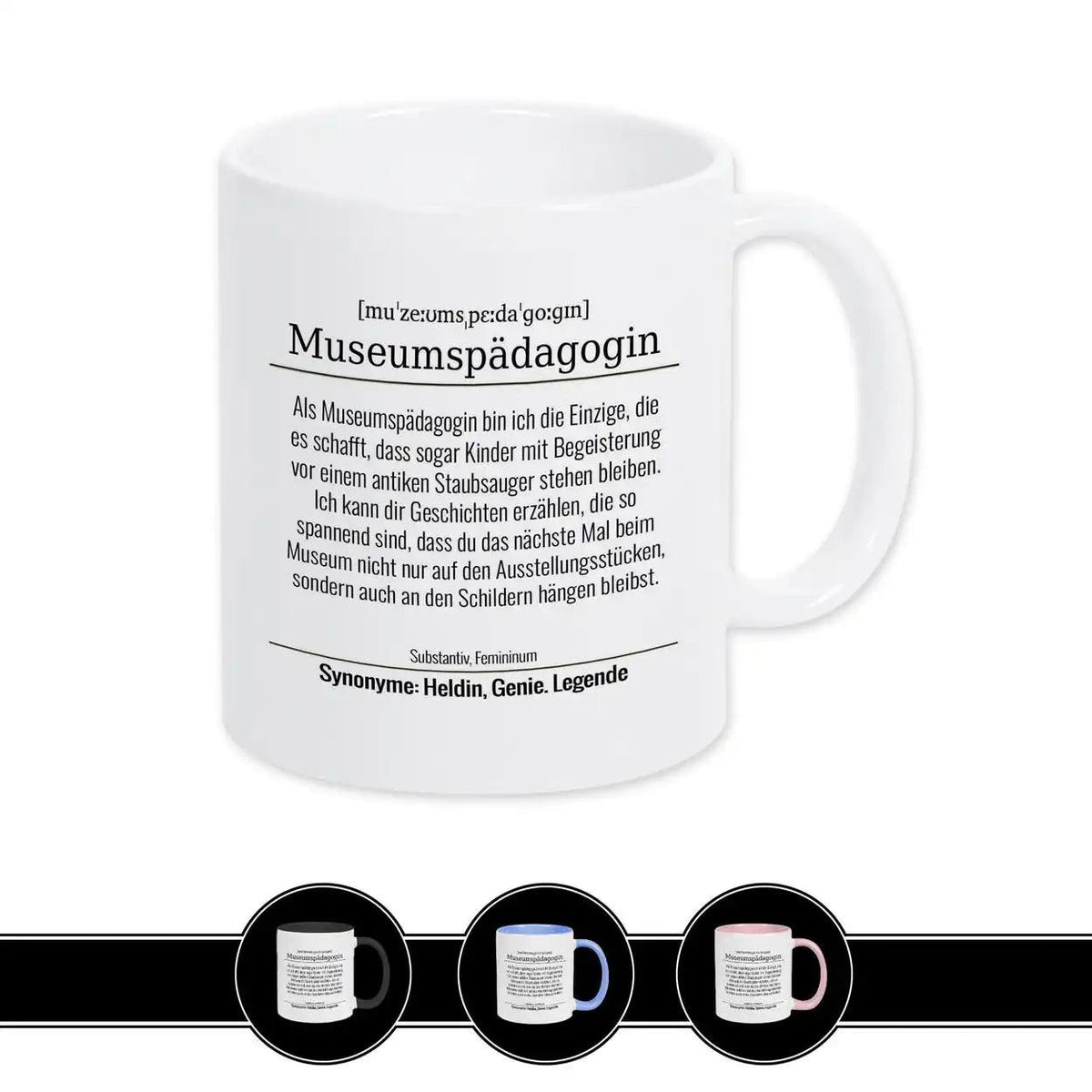 Tasse für Museumspädagogin - Druckerino