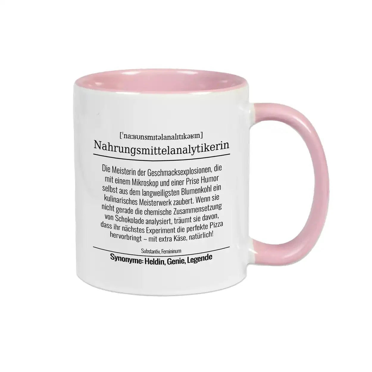 Tasse für Nahrungsmittelanalytikerin - Druckerino