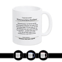 Tasse für Netzwerktechniker - Druckerino