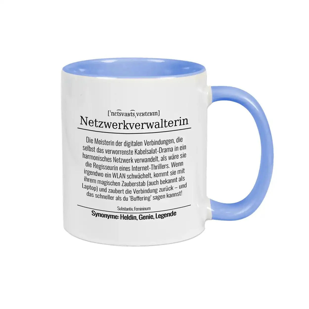 Tasse für Netzwerkverwalterin - Druckerino