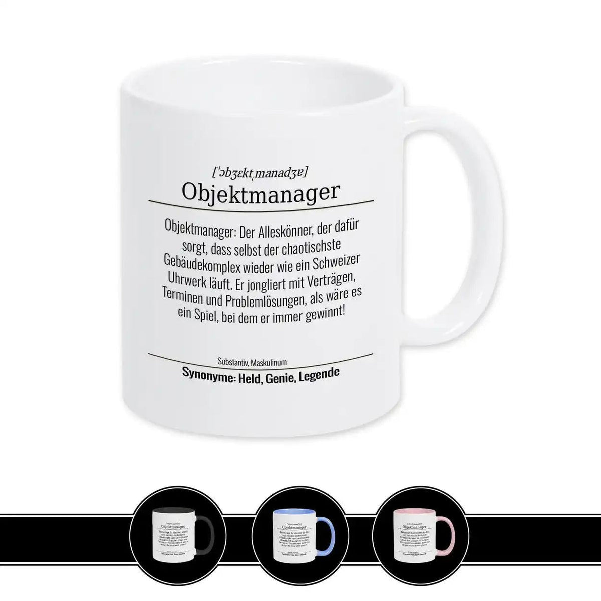 Tasse für Objektmanager - Druckerino