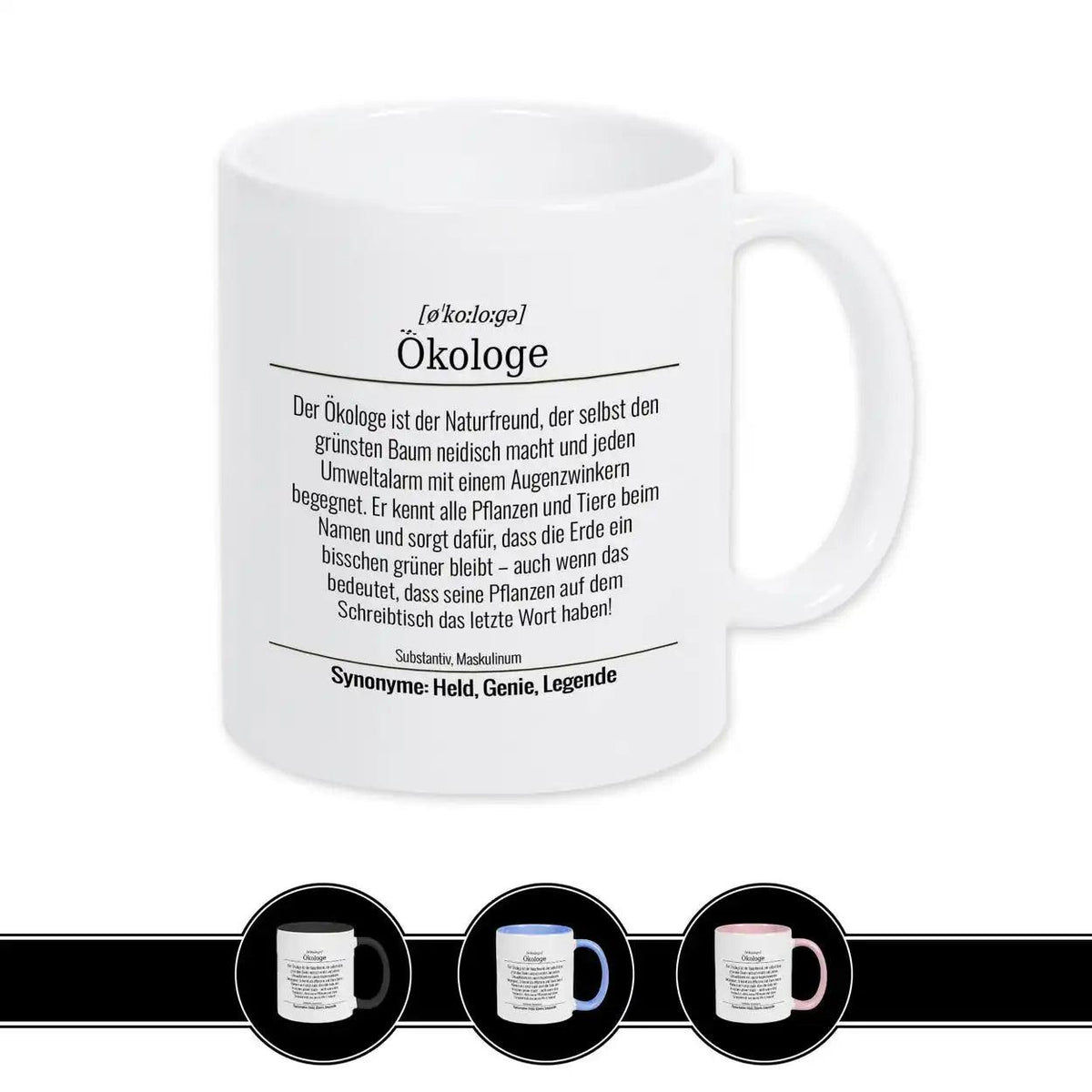 Tasse für Ökologe - Druckerino