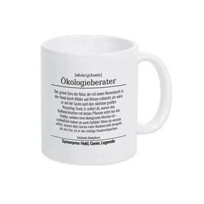 Tasse für Ökologieberater - Druckerino