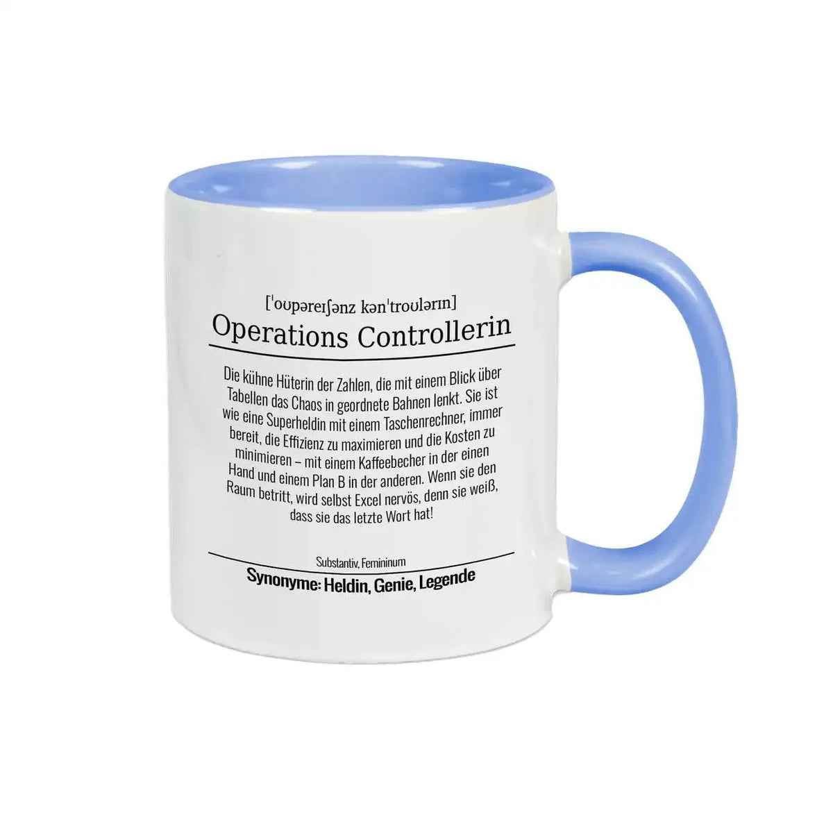 Tasse für Operations Controllerin - Druckerino