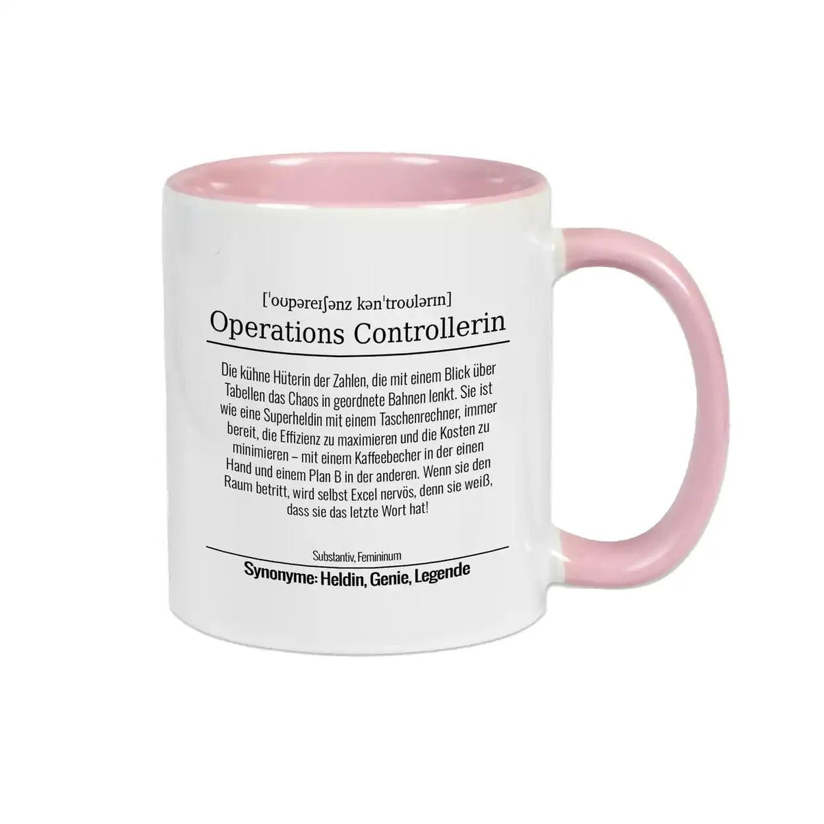 Tasse für Operations Controllerin - Druckerino