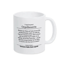 Tasse für Orgelbauerin - Druckerino