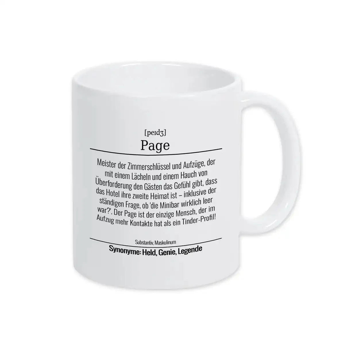 Tasse für Page - Druckerino