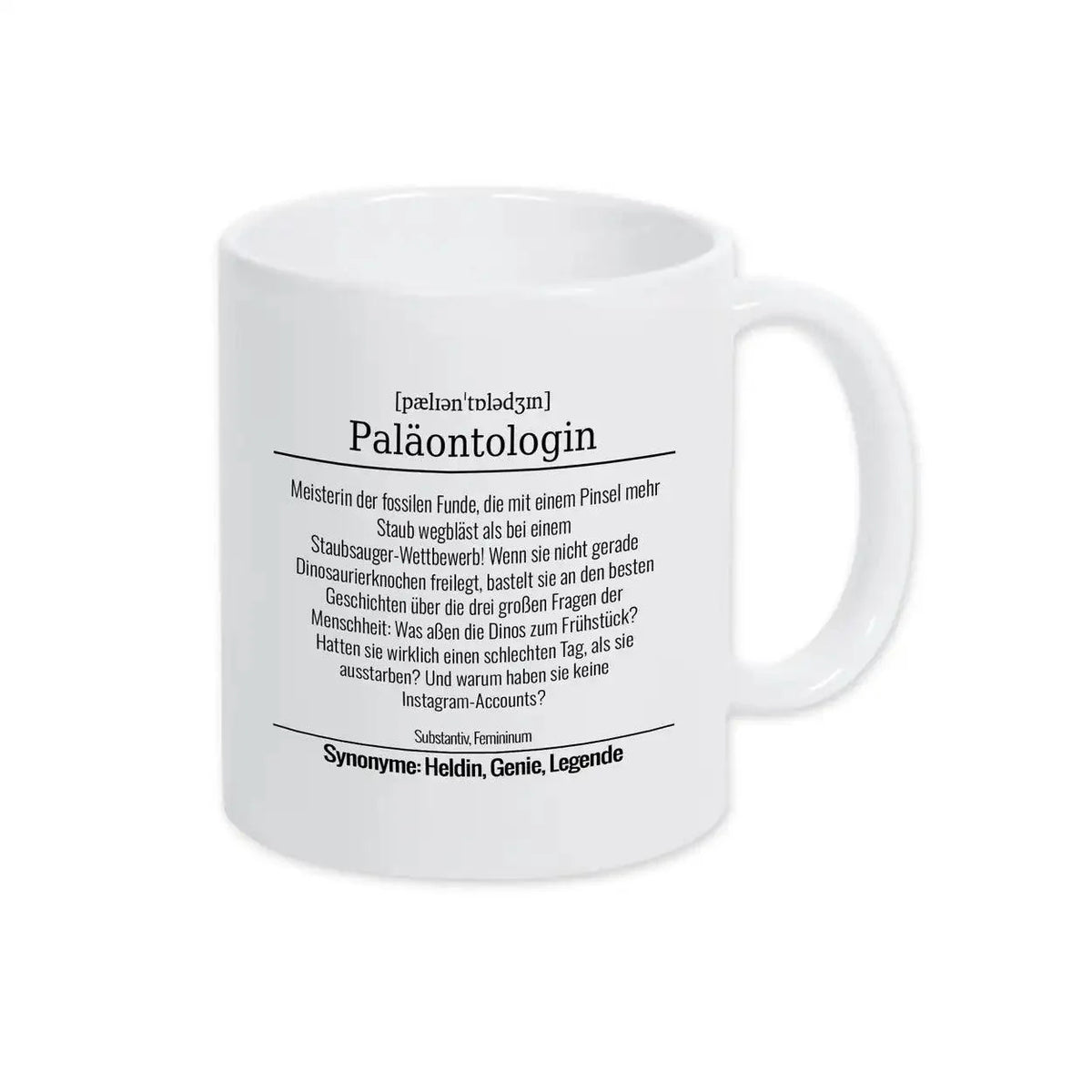 Tasse für Paläontologin - Druckerino