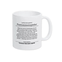 Tasse für Pantomimenspieler - Druckerino