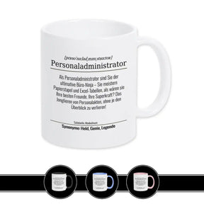 Tasse für Personaladministrator - Druckerino