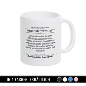 Tasse für Personalcontrollerin - Druckerino