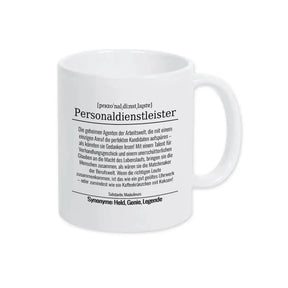 Tasse für Personaldienstleister - Druckerino