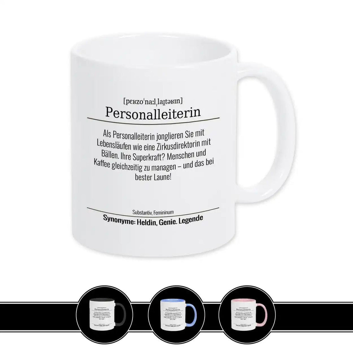 Tasse für Personalleiterin - Druckerino