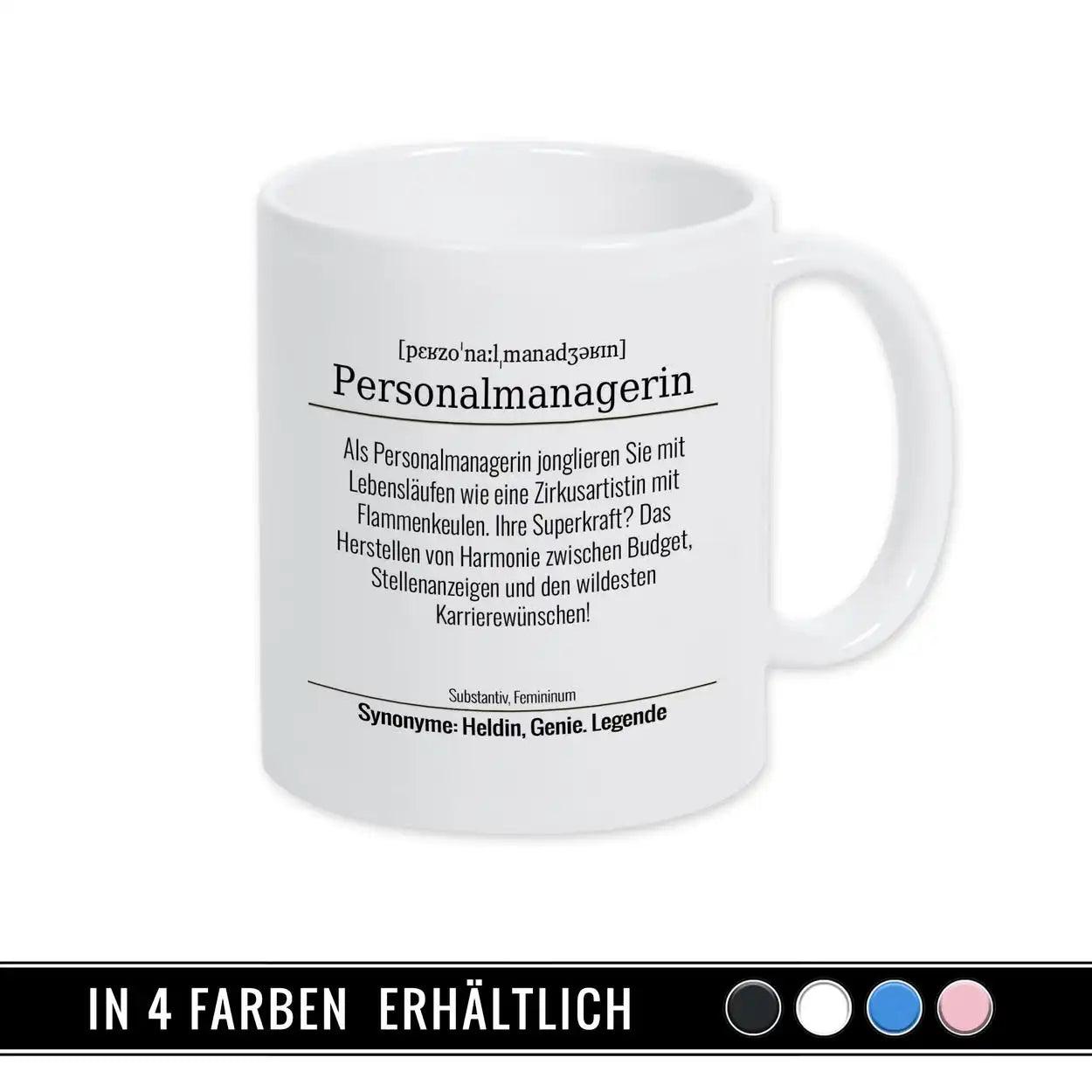 Tasse für Personalmanagerin - Druckerino