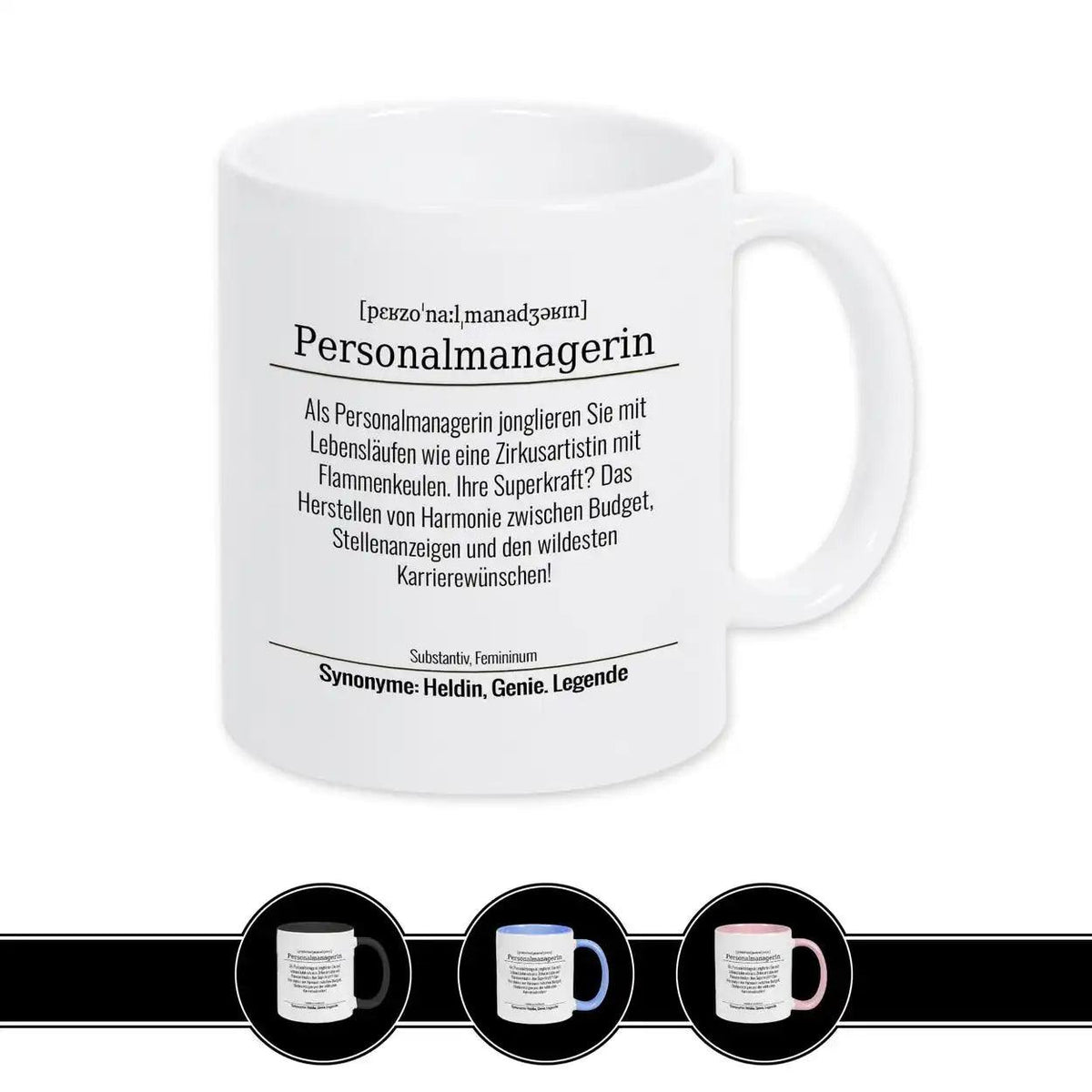 Tasse für Personalmanagerin - Druckerino