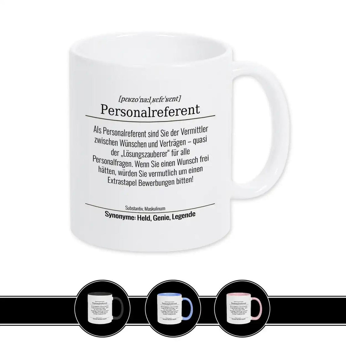 Tasse für Personalreferent - Druckerino