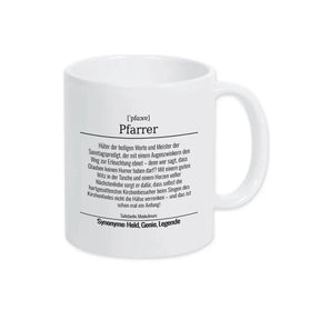 Tasse für Pfarrer - Druckerino