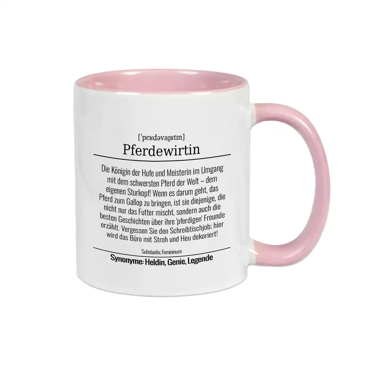Tasse für Pferdewirtin - Druckerino