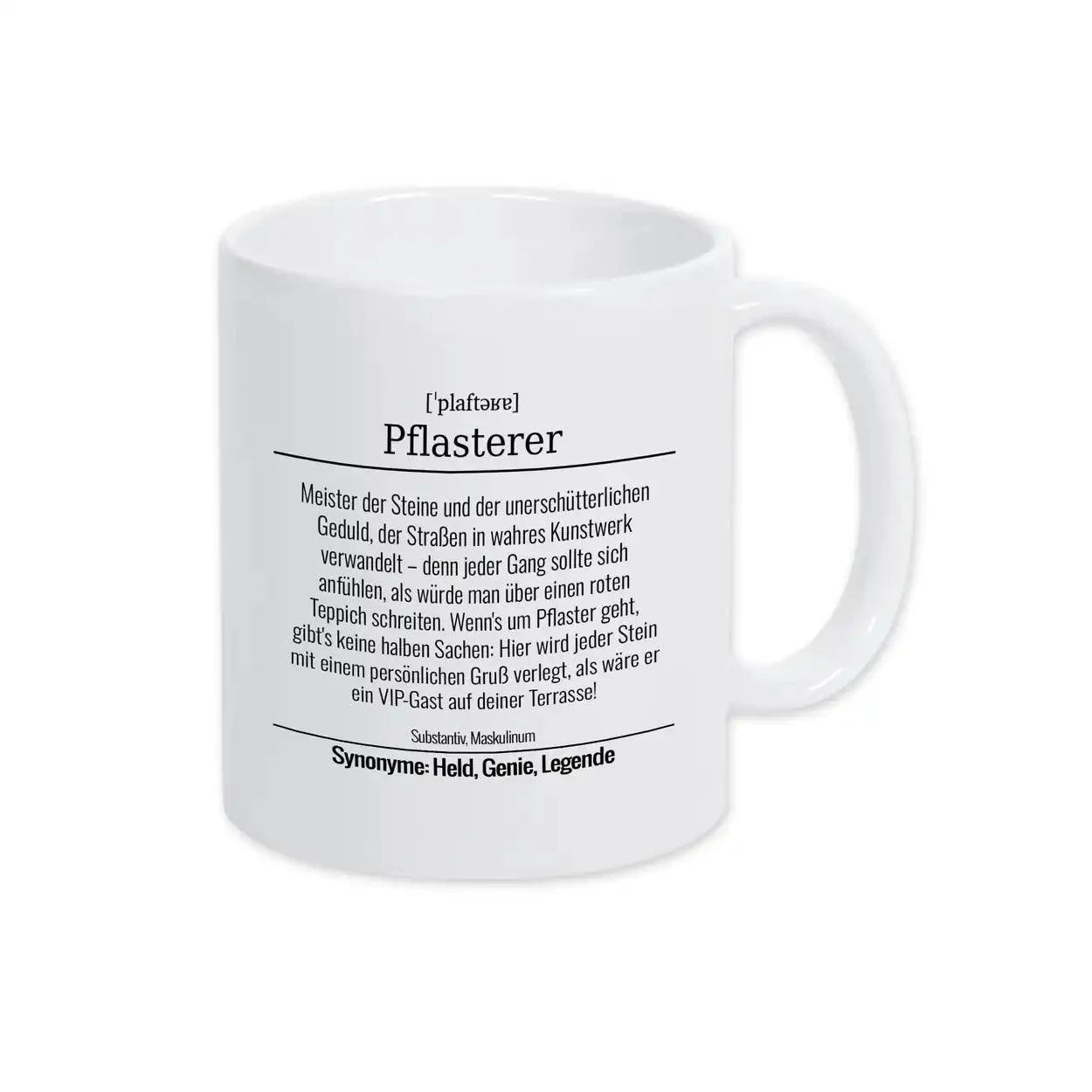 Tasse für Pflasterer - Druckerino