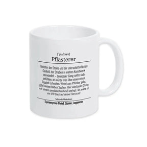 Tasse für Pflasterer - Druckerino