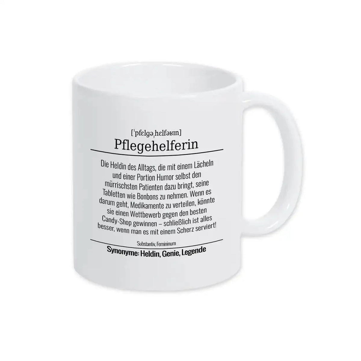 Tasse für Pflegehelferin - Druckerino