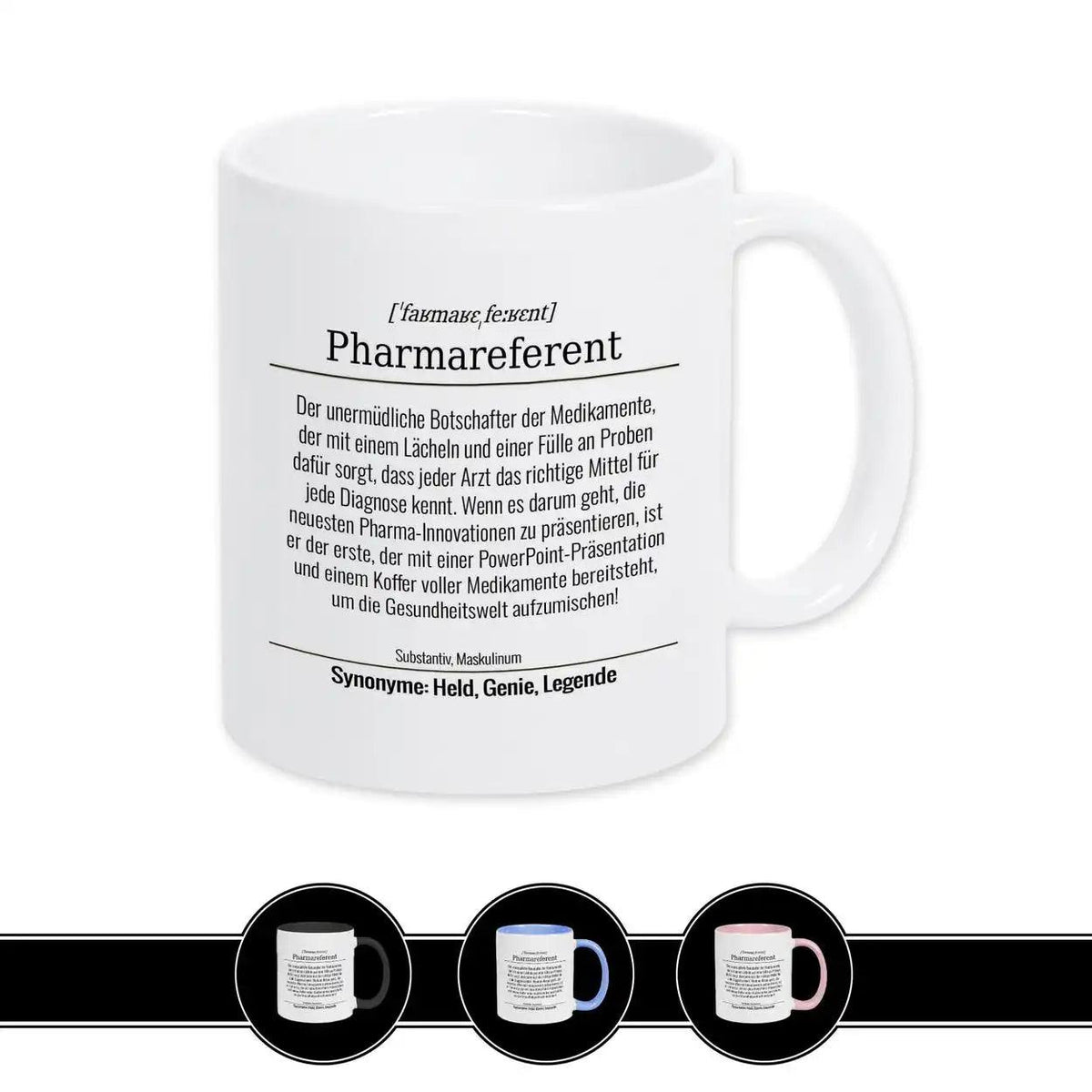 Tasse für Pharmareferent - Druckerino