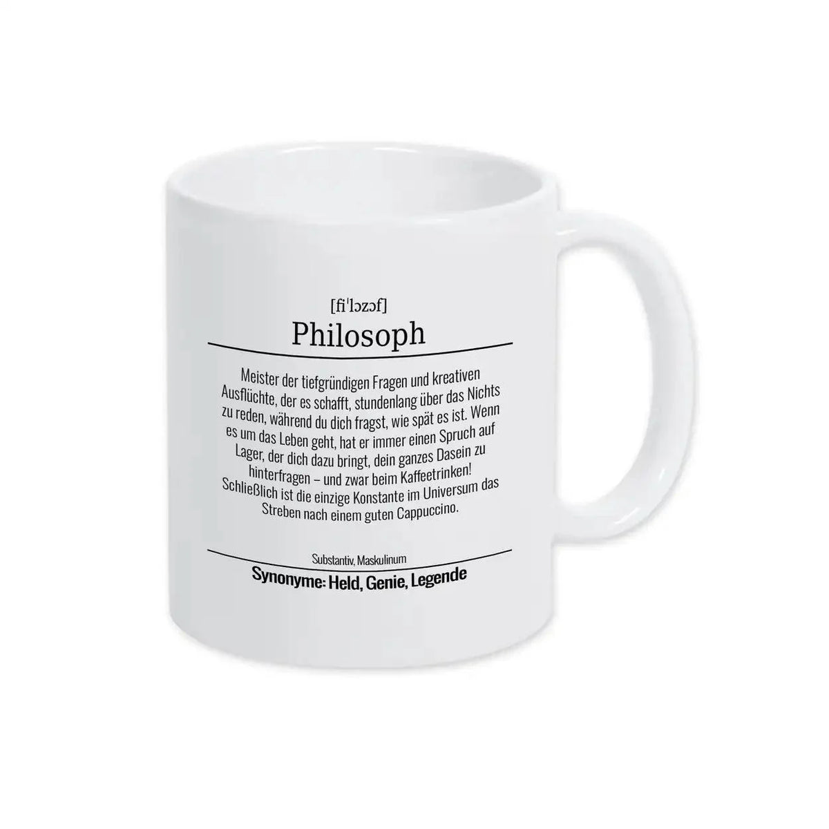 Tasse für Philosoph - Druckerino