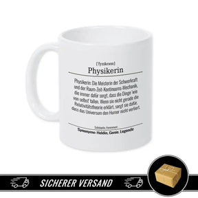 Tasse für Physikerin - Druckerino