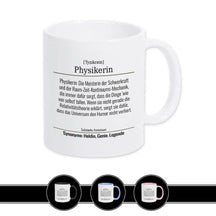 Tasse für Physikerin - Druckerino