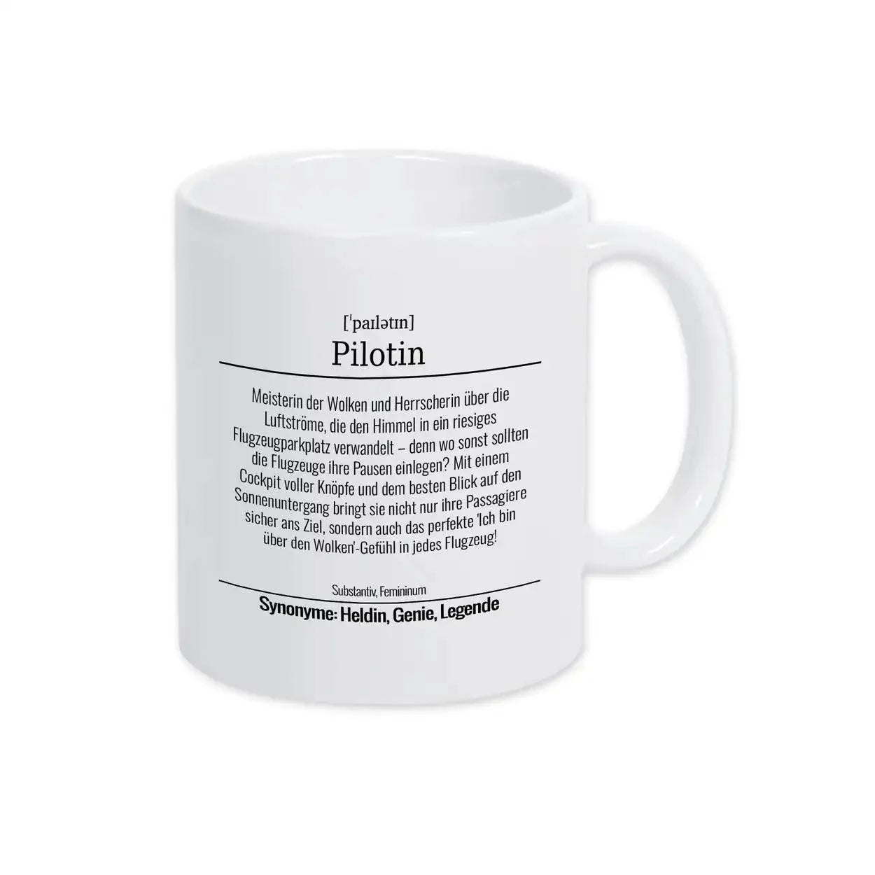 Tasse für Pilotin - Druckerino