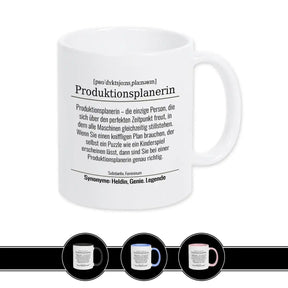 Tasse für Produktionsplanerin - Druckerino