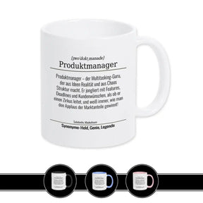 Tasse für Produktmanager - Druckerino