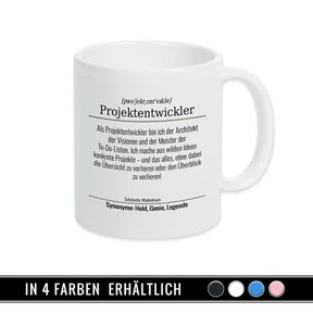 Tasse für Projektentwickler - Druckerino