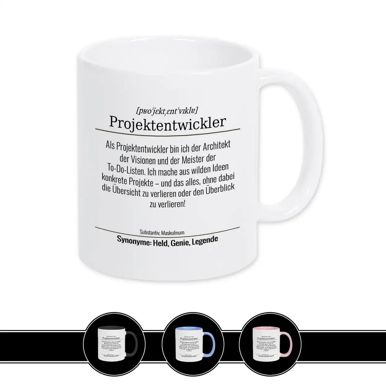 Tasse für Projektentwickler - Druckerino