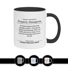 Tasse für Property Managerin - Druckerino