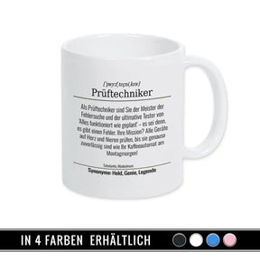 Tasse für Prüftechniker - Druckerino