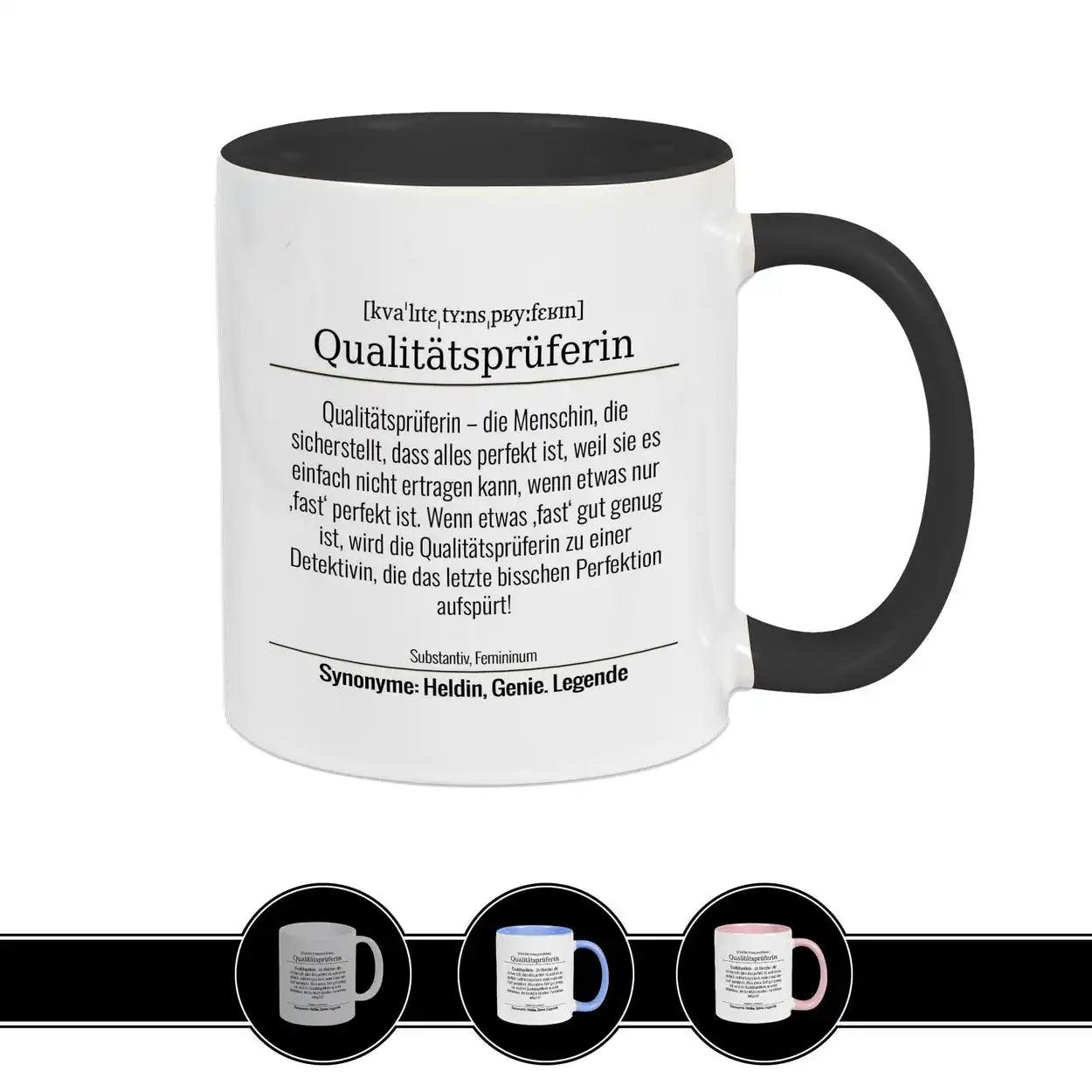 Tasse für Qualitätsprüferin - Druckerino