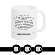 Tasse für Radiomoderator - Druckerino