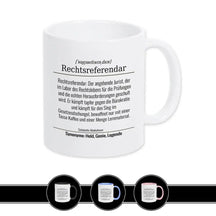 Tasse für Rechtsreferendar - Druckerino
